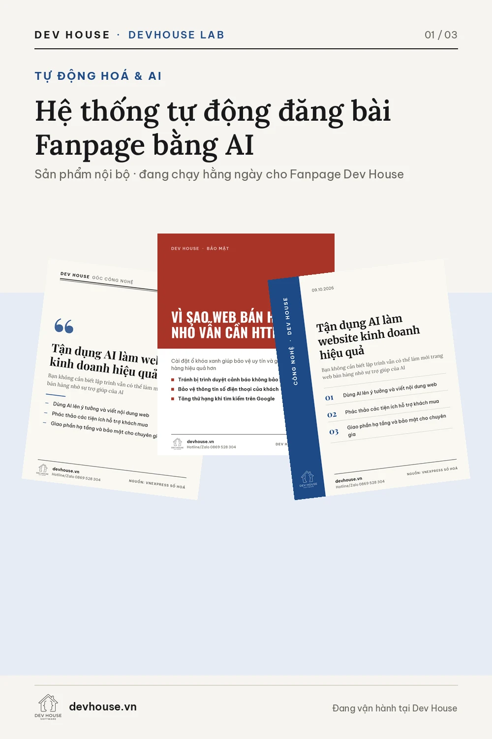AI-powered Fanpage auto-posting – image 1